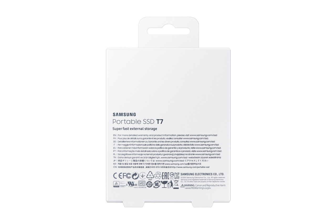 Samsung Portable SSD T7 2 TB Grey