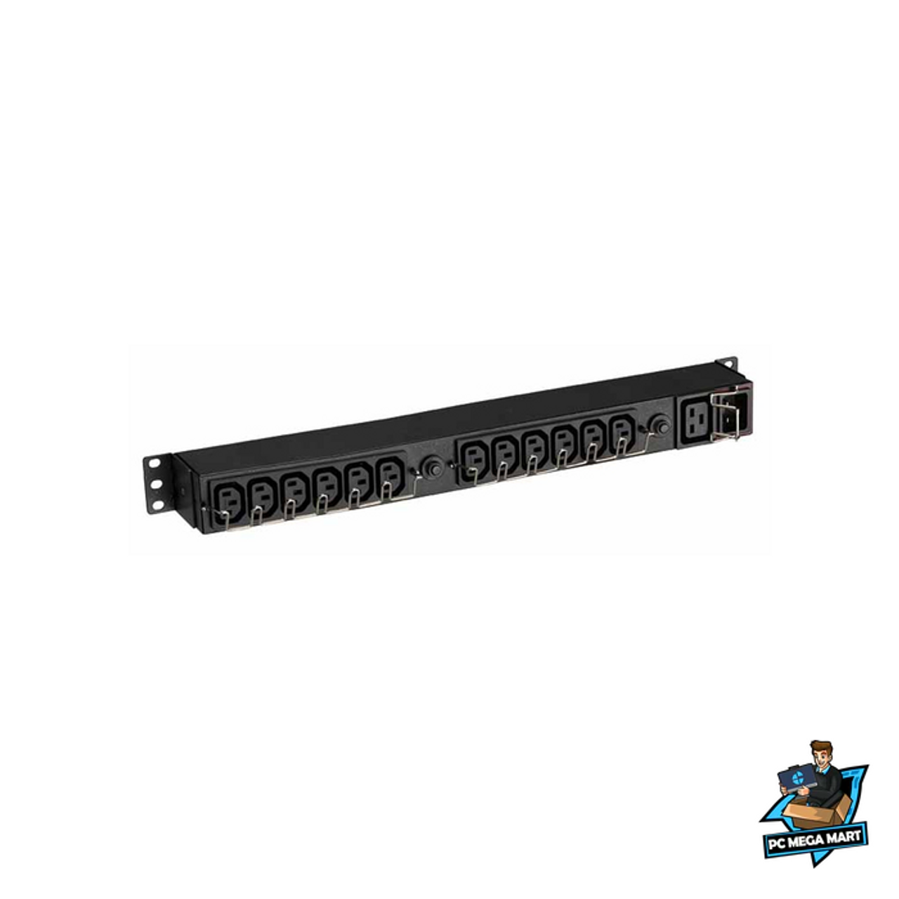 Eaton EFLX12I power distribution unit (PDU) 1U Black 13 AC outlet(s) 1