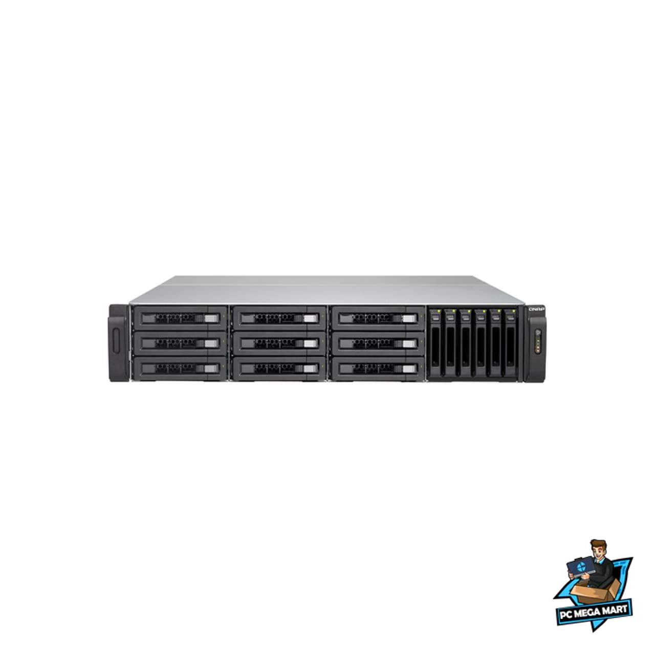 QNAP TVS-1582TU Ethernet LAN Rack (2U) Black NAS 1