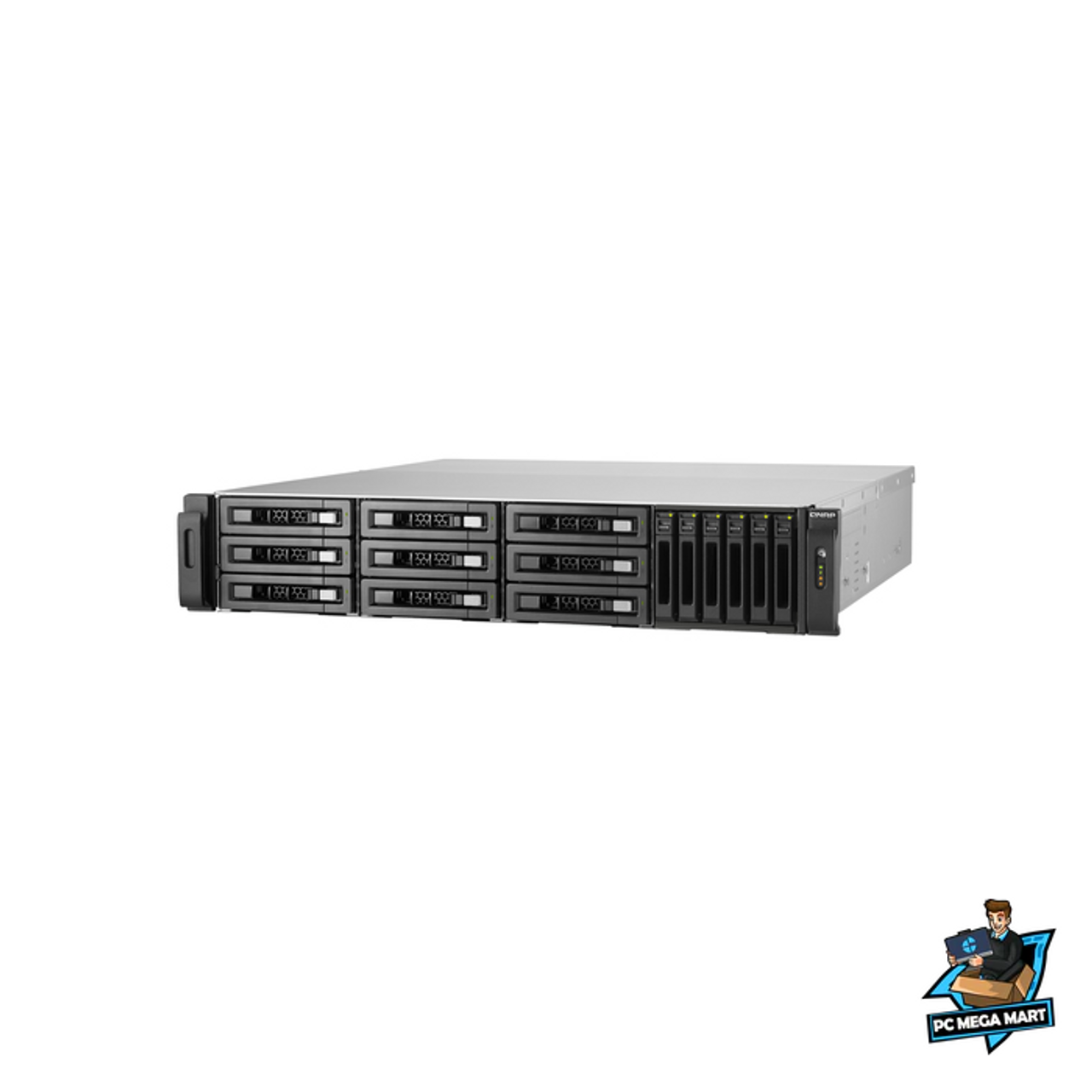 QNAP TVS-1582TU Ethernet LAN Rack (2U) Black NAS 3