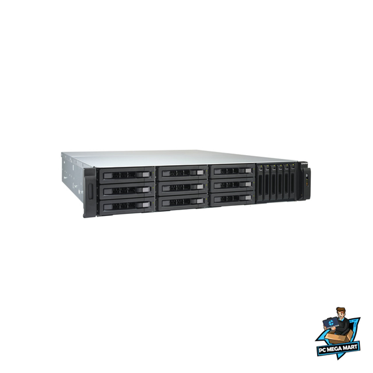 QNAP TVS-1582TU Ethernet LAN Rack (2U) Black NAS 4