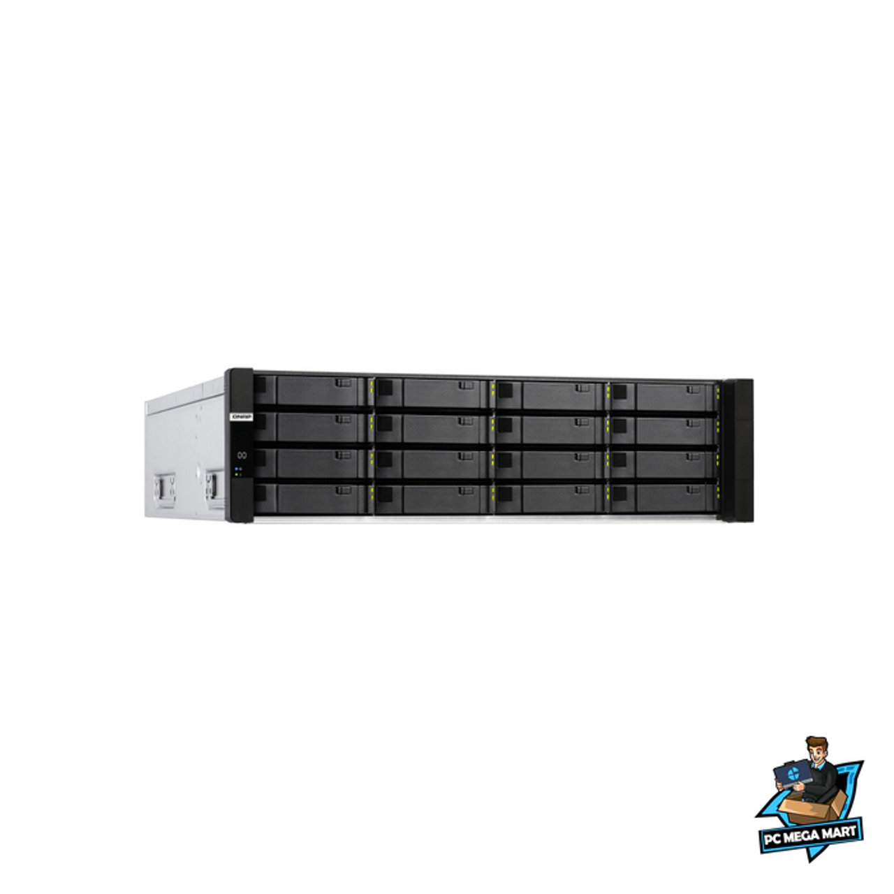 QNAP ES1686dc Ethernet LAN Rack (3U) Black,Grey NAS 2