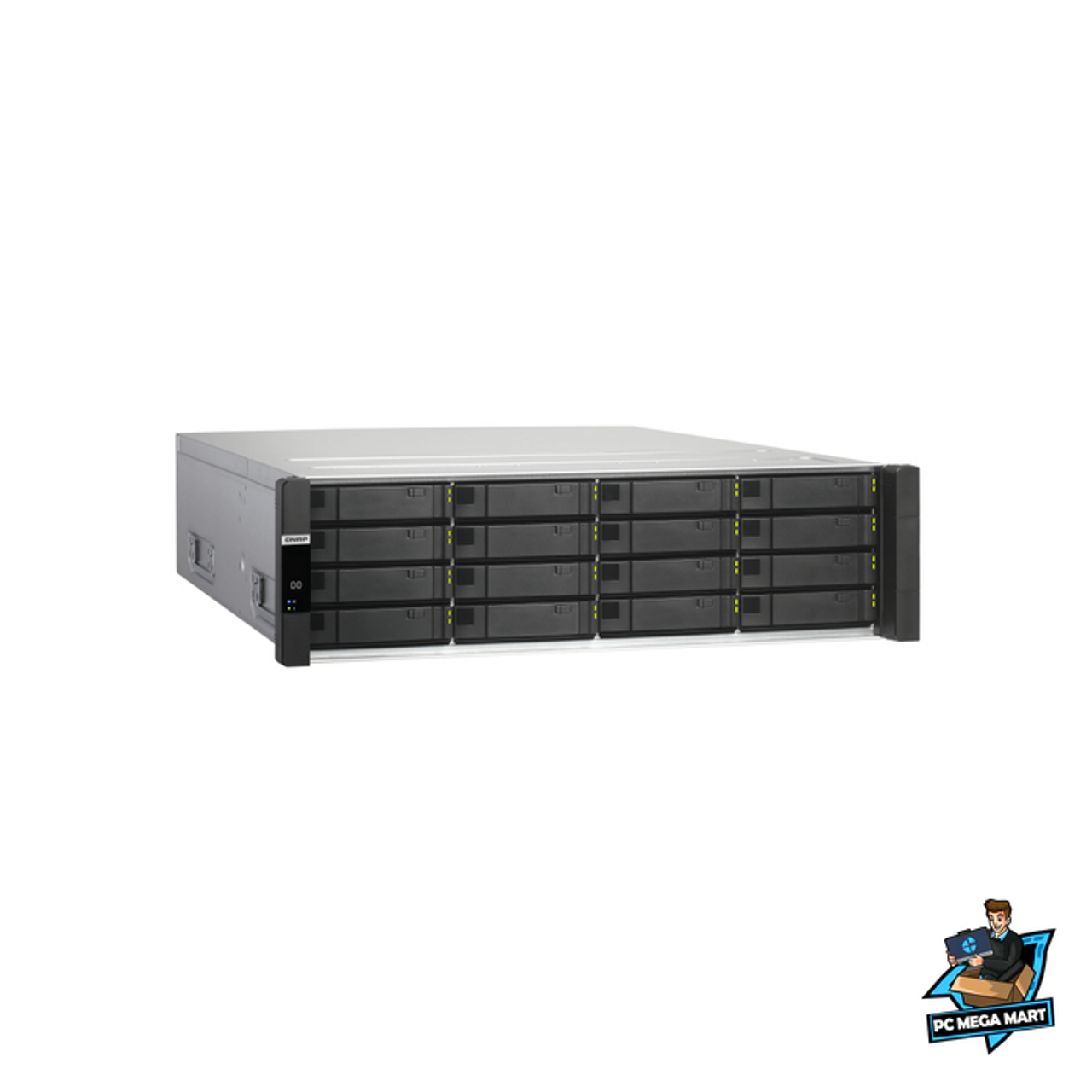 QNAP ES1686dc Ethernet LAN Rack (3U) Black,Grey NAS 4