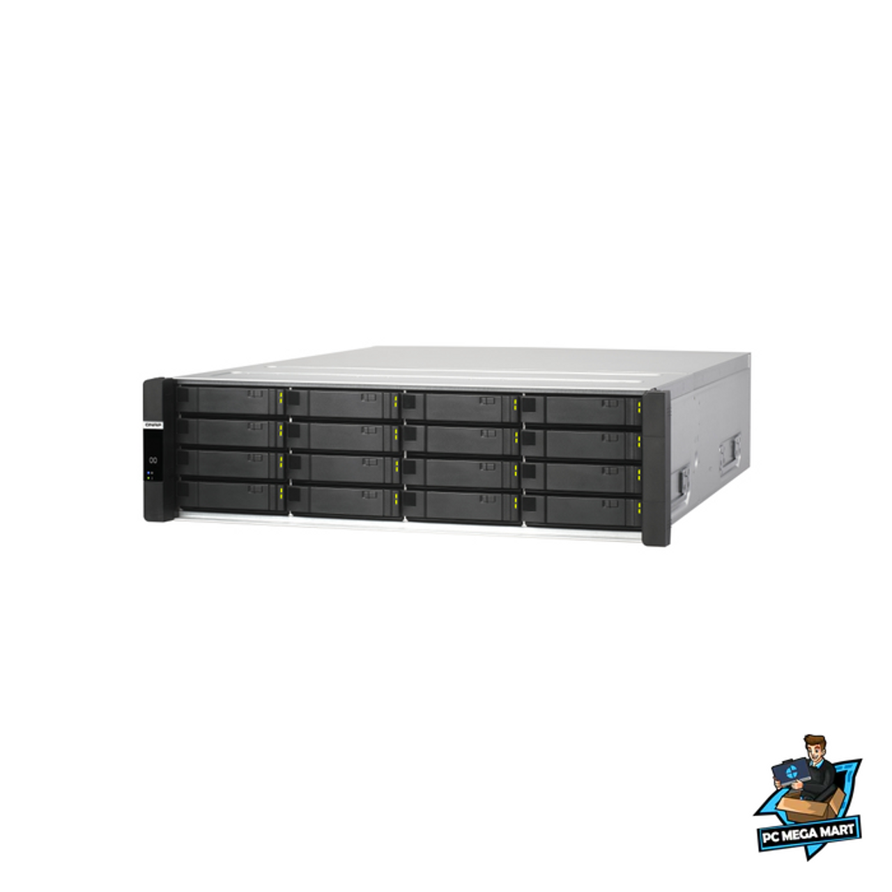 QNAP ES1686dc Ethernet LAN Rack (3U) Black,Grey NAS 5