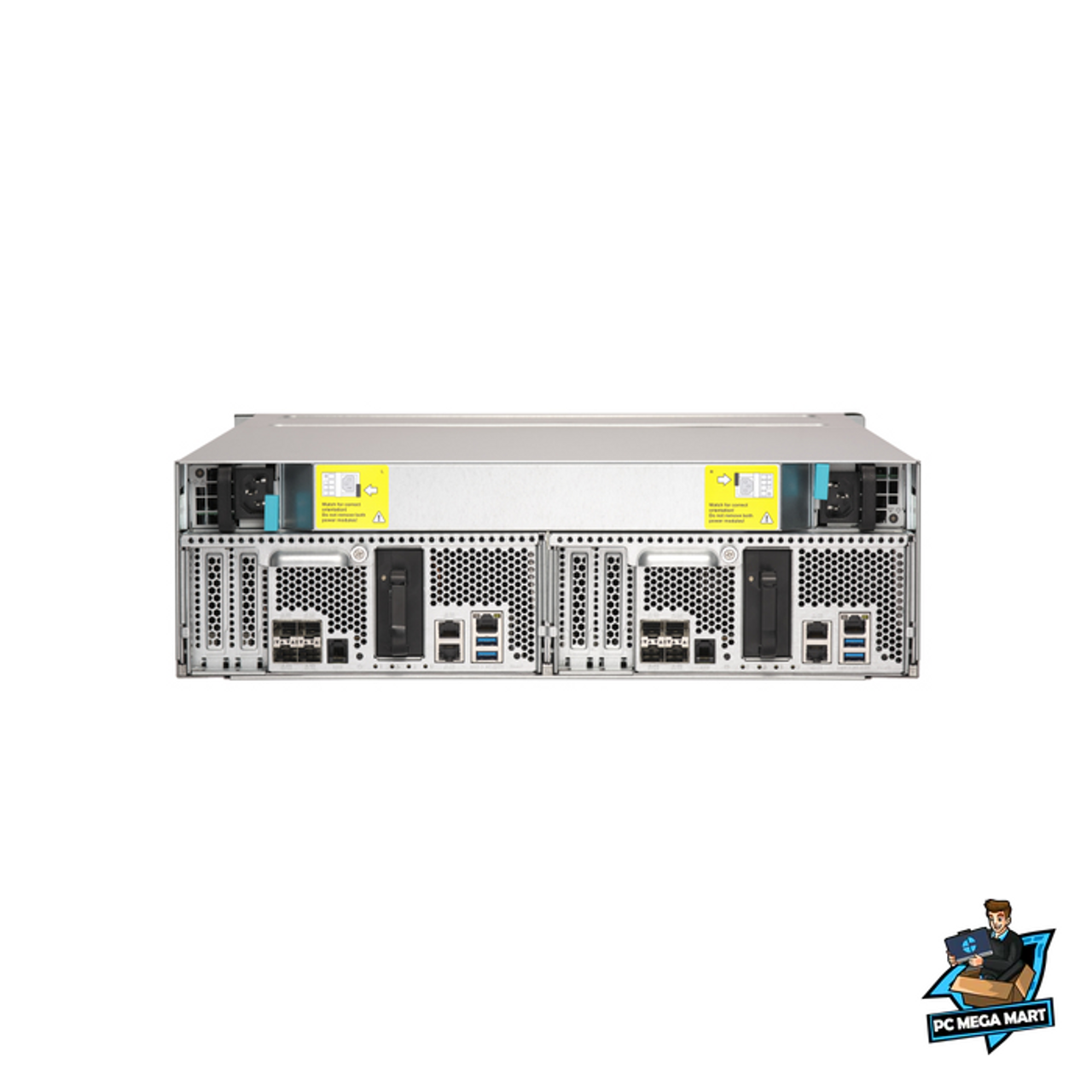 QNAP ES1686dc Ethernet LAN Rack (3U) Black,Grey NAS 13
