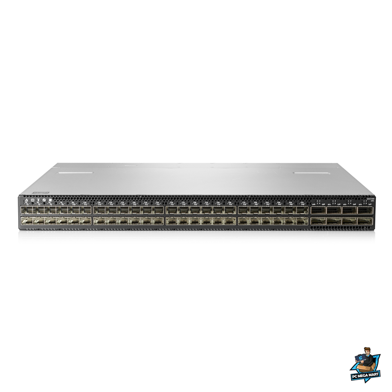 Q6M28A - HPE StoreFabric SN2410bM 10GbE 48SFP+ 8QSFP28 Switch - Center facing
