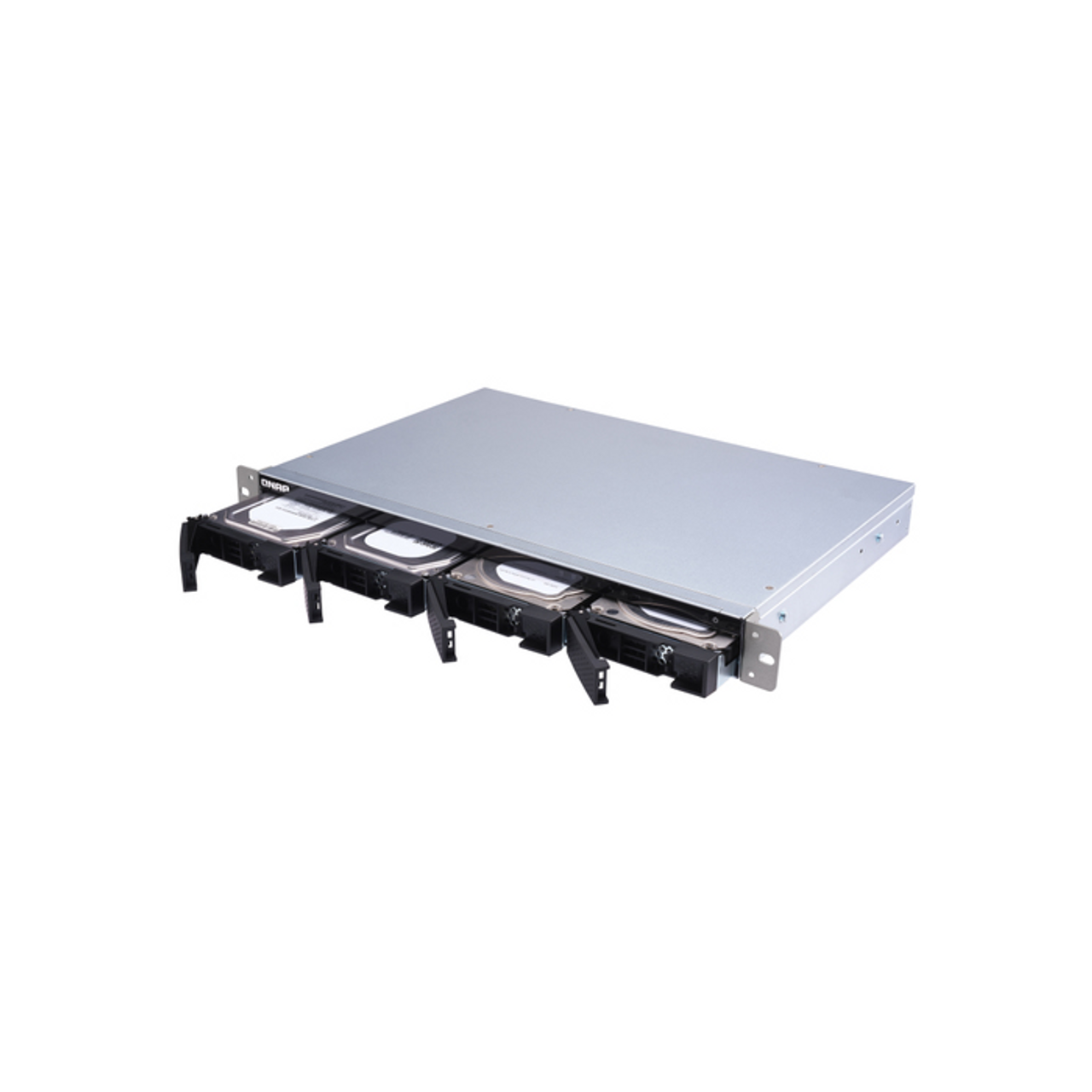 QNAP TS-431XeU Ethernet LAN Rack (1U) Black,Stainless steel NAS 2
