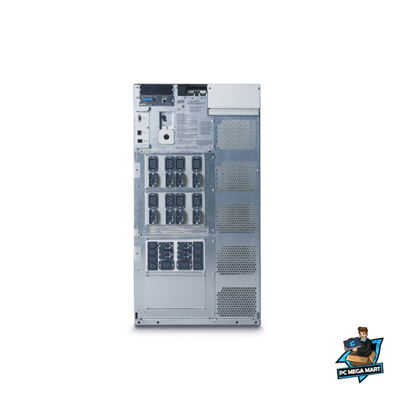 APC Symmetra LX rackmount 8-16kVA 1+3-Faseblack 19U uninterruptible power supply (UPS) 8000 VA 5600 W 1