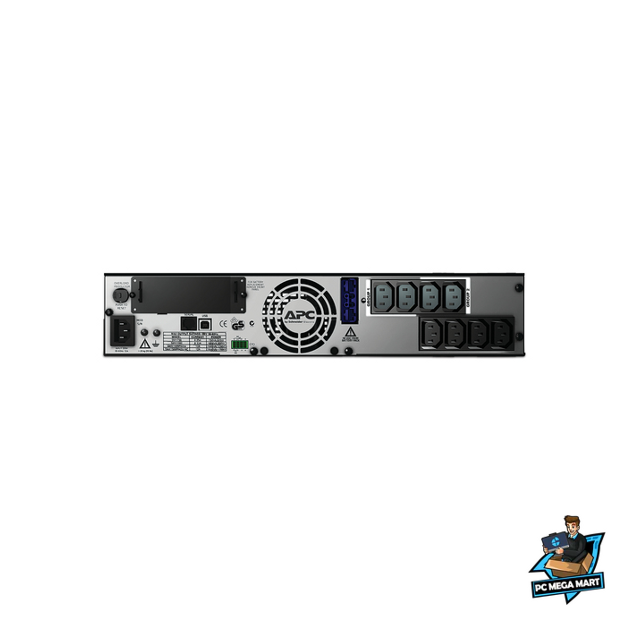 APC Smart-UPS uninterruptible power supply (UPS) Line-Interactive 1000 VA 800 W 8 AC outlet(s) 2