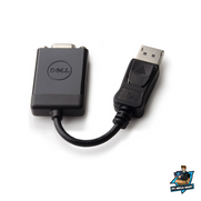 DELL 492-11715 cable interface gender adapter DisplayPort VGA Black 1