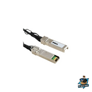 DELL QSFP+ SFP+, 3m networking cable Black 1
