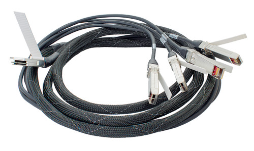 HP BladeSystem QSFP to 4x10G SFP 5m Direct Attach Copper Cable