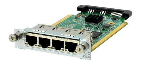 JG739A - HPE Networking Comware MSR 4-port Gig-T Switch SIC Module