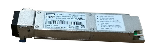 JL286A - HPE Networking X140 40G QSFP+ LC LR4L 2km SM Transceiver