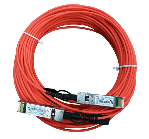 HPE X2A0 10G SFP+ to SFP+ 7m Active Optical Cable, JL292A