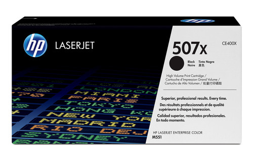 HP 507X Black LaserJet Toner Cartridge