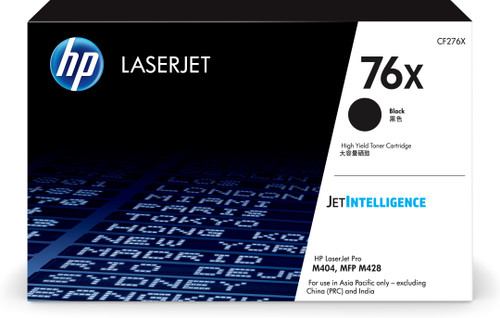 HP 76X High Yield Black Original LaserJet Toner Cartridge, APJ