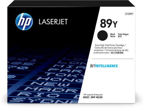 HP 89Y Black Toner Cartridge CF289Y CF289-00905a, USROW