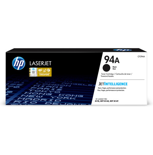 HP 94A Black Original LaserJet Toner Cartridge (with authenticity sticker)