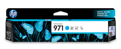 HP 971 Cyan Officejet Ink Cartridge