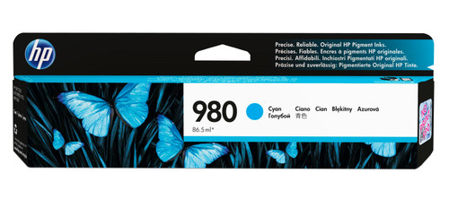HP 980 Cyan Original Ink Cartridge