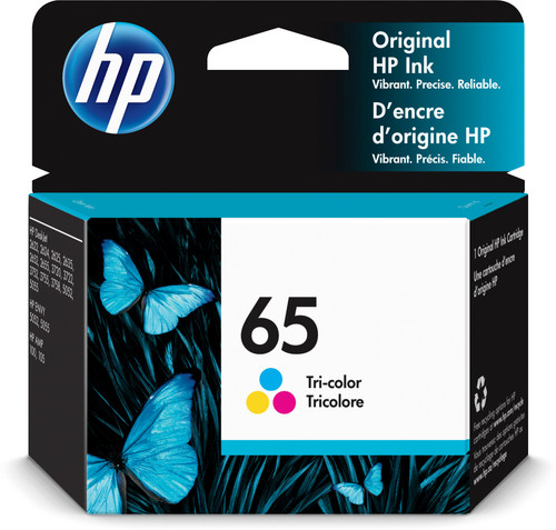 HP 65 Tri-color Original Ink Cartridge N9K01AN N9K01-80009 - NAM