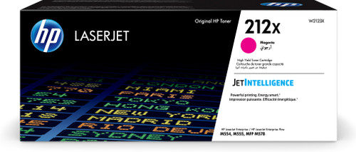 HP 212X Magenta High Yield Toner Cartridge W2123X W2123-00904a EMEA