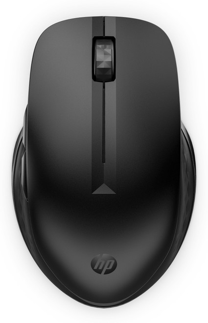 HP 435 Multi Device Wireless Mouse Commercial JetBlack Coreset TopDown 4k