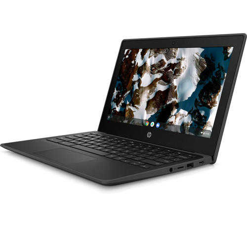 HP Chromebook 11 G9 EE (11, Jet Black / Harbor Grey, NT, HDcam, nonODD, nonFPR, Chrome) Front Left