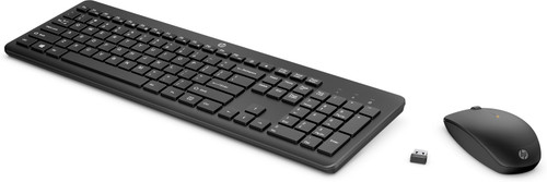 20C2 - HP 230 Wireless Mouse & Keyboard Combo (Jet Black) Wireless Left facing