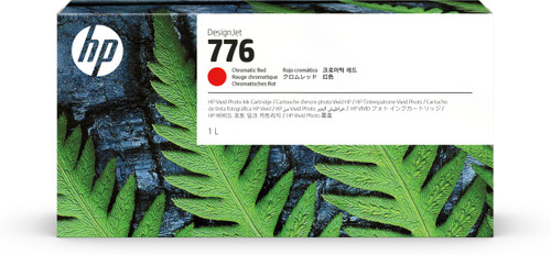 HP 776 1L Chromatic Red DesignJet Ink Cartridge WW