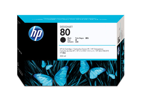 HP 80 350-ml Black Ink Cartridge