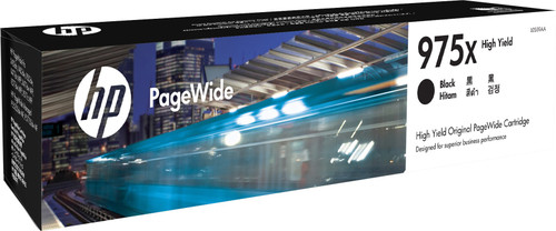 HP 975X High Yield Black Original PageWide Cartridge
