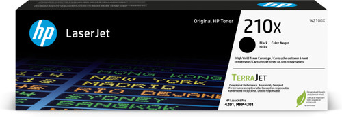 HP 210X Black High Yield Toner Cartridge W2100X W2100-00017a DM1