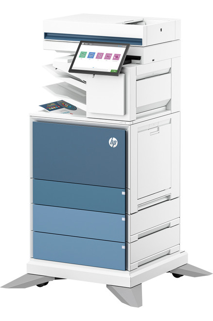 HP Color LaserJet Enterprise Flow MFP 6800 - ZFSW Transactional - AtmosphereBlue Catalog WhiteBG Fro HP Color LaserJet Enterprise Flow MFP 6800 - ZFSW Transactional - AtmosphereBlue Catalog WhiteBG Fro