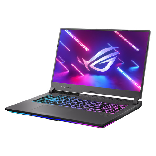 ASUS ROG Strix G17 G713PV-LL083W laptop 43.9 cm (17.3") Wide Quad HD AMD Ryzen™ 9 7945HX 16 GB DDR5-SDRAM 512 GB SSD NVIDIA GeForce RTX 4060 Wi-Fi 6E (802.11ax) Windows 11 Home Black, Grey