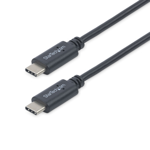 StarTech.com USB-C Cable - M/M - 2 m (6 ft.) - USB 2.0 - USB-IF Certified StarTech.com USB-C Cable - M/M - 2 m (6 ft.) - USB 2.0 - USB-IF Certified