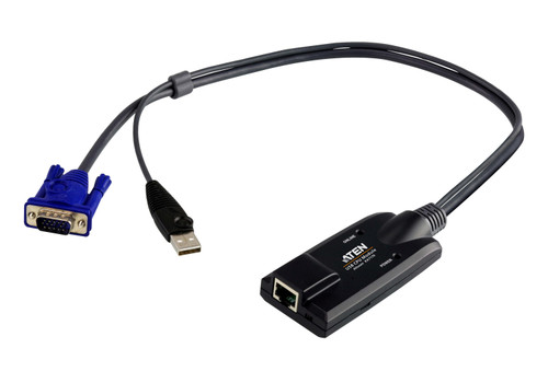 ATEN USB - VGA to Cat5e/6 KVM Adapter Cable (CPU Module) ATEN USB - VGA to Cat5e/6 KVM Adapter Cable (CPU Module)