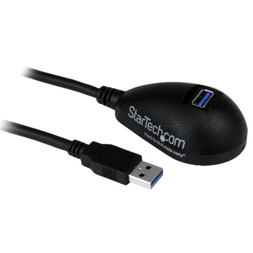 StarTech.com 5 ft Black Desktop SuperSpeed USB 3.0 Extension Cable - A to A M/F StarTech.com 5 ft Black Desktop SuperSpeed USB 3.0 Extension Cable - A to A M/F