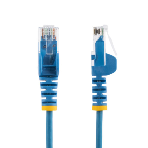 StarTech.com 3 m CAT6 Cable - Slim - Snagless RJ45 Connectors - Blue