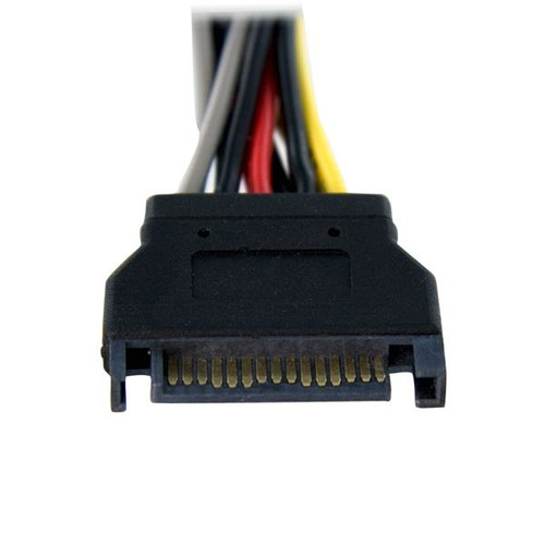 StarTech.com 6in SATA Power Y Splitter Cable Adapter - M/F