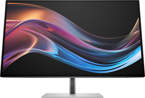 HP Series 7 Pro 27" 4K Thunderbolt 4 Monitor - 727pk PikeSilver CoreSet Front WhiteBg