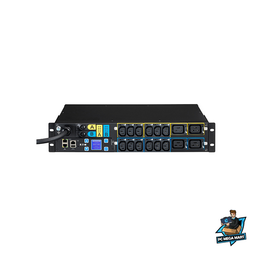 Eaton EMAH06 power distribution unit (PDU) 2U Black 16 AC outlet(s) 1 Eaton EMAH06 power distribution unit (PDU) 2U Black 16 AC outlet(s) 1
