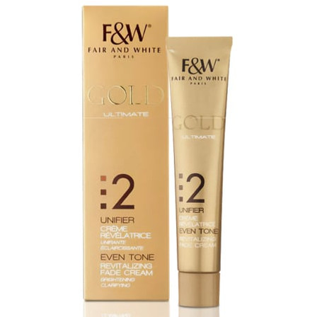 Fair & White Gold Ultmate 2 Even Tone Revitalizing Fade Cream 50ml Fair & White Gold Ultmate 2 Even Tone Revitalizing Fade Cream 50ml