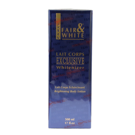 Fair & White Lait Corps Exclusive Whitenizer Body Lotion 500ml