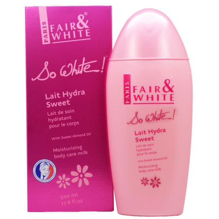 Paris Fair & White so White Lait de Soin hydra Sweet 17.6 fl.oz Paris Fair & White so White Lait de Soin hydra Sweet 17.6 fl.oz