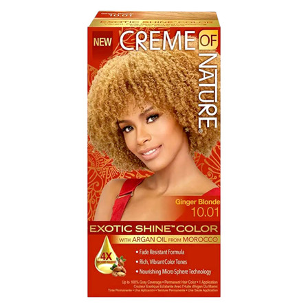 Creme of Nature Exotic Shine Color Ginger Blonde 10.01 Creme of Nature Exotic Shine Color Ginger Blonde 10.01