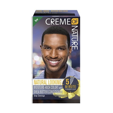 Creme Of Nature Natural Looking- Moisture-Rich Hair Color Natural Black Creme Of Nature Natural Looking- Moisture-Rich Hair Color Natural Black