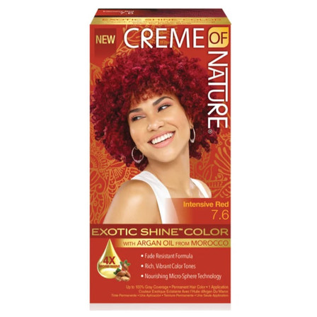Creme of Nature Exotic Shine Color Intensive Red 7.6 Creme of Nature Exotic Shine Color Intensive Red 7.6