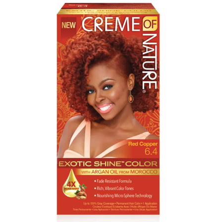 Creme of Nature Exotic Shine Color Red Copper 6.4 Creme of Nature Exotic Shine Color Red Copper 6.4